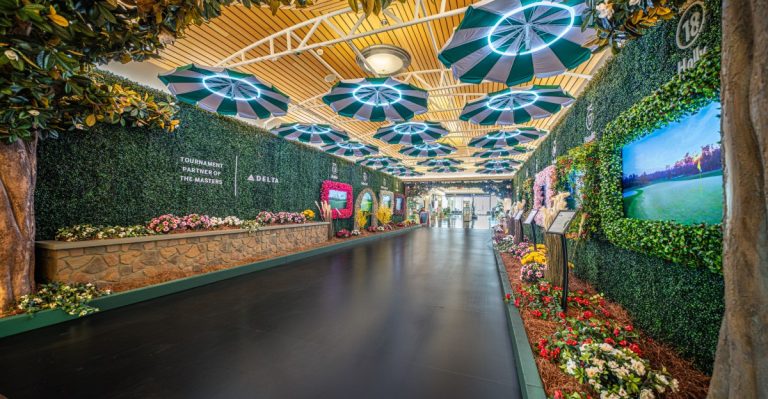 Delta Air Lines passengers will get an extra Masters-themed experience