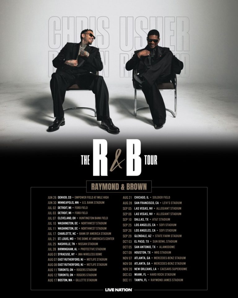 Usher and Chris Brown Announce Dates for Co-Headlining ‘R&B Tour’