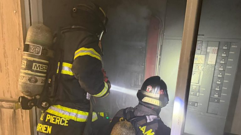 Fire at Ferrucci Junior High causes smoke and water damage
