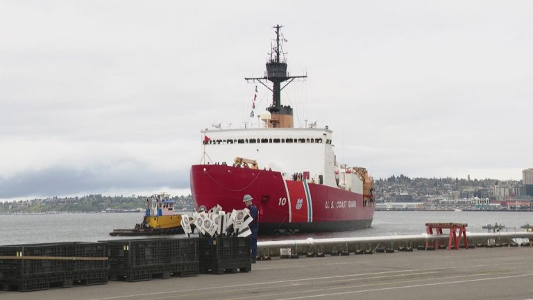 After months in Antarctica, Polar Star crew returns to Seattle