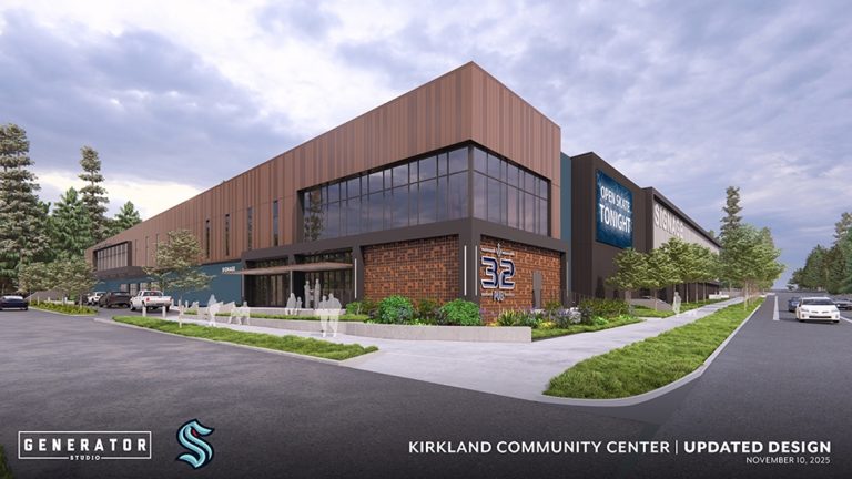 Seattle Kraken to build new iceplex, community center in Kirkland