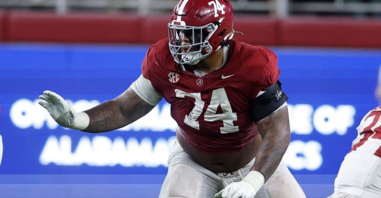 NFL mock draft 2026: Houston Texans select Kadyn Proctor, OT, Alabama