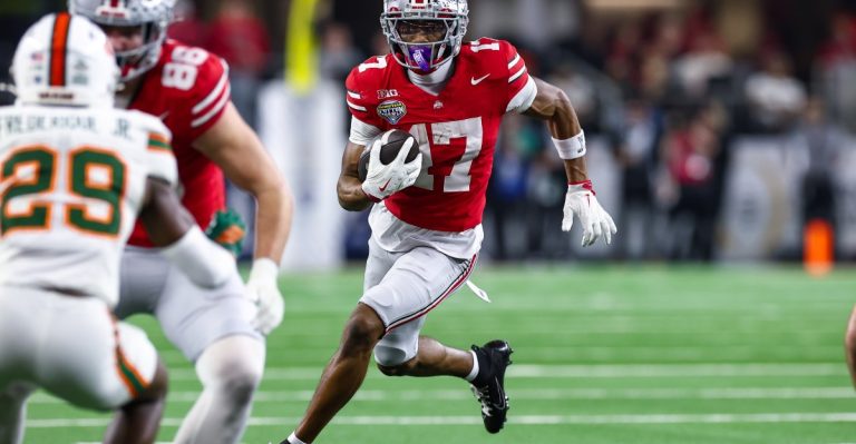 NFL mock draft 2026: Kansas City Chiefs select Carnell Tate, WR, Ohio State