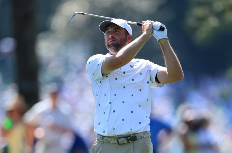 Scottie Scheffler put himself in position to win the Masters on Saturday