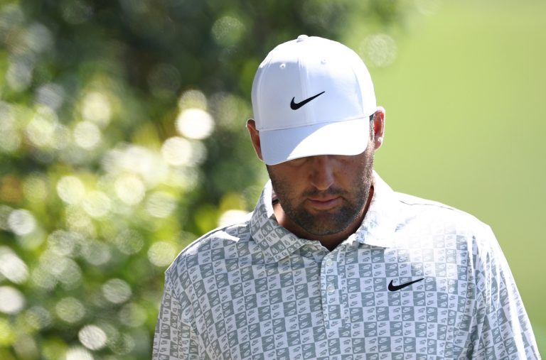 Scottie Scheffler did something at the Masters he almost never does