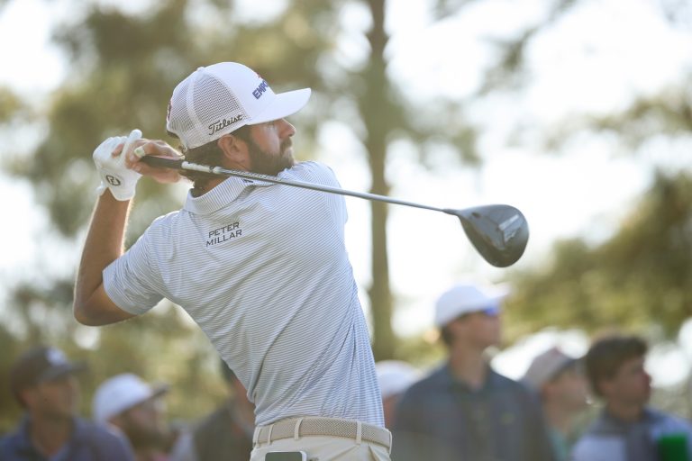 Cameron Young had a Saturday rally at the Masters