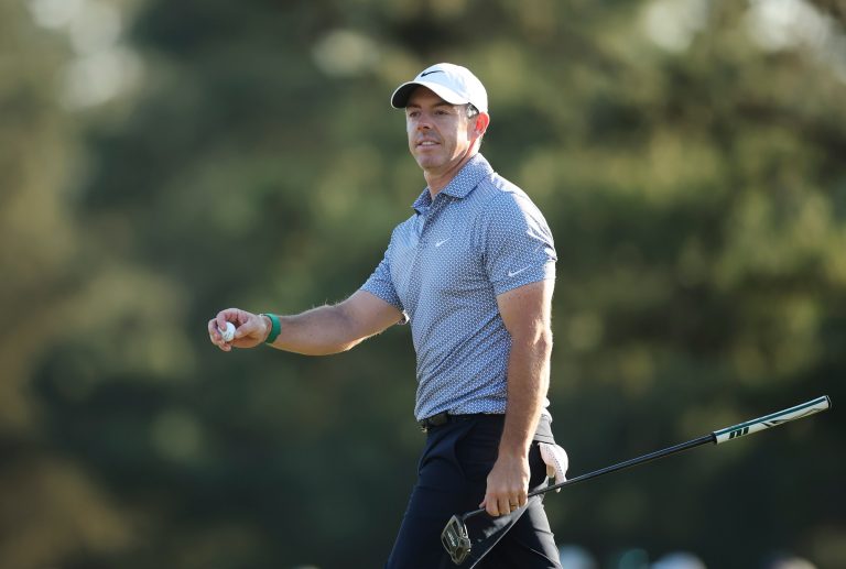 Rory McIlroy has never not held a share of the lead as a Masters Champion