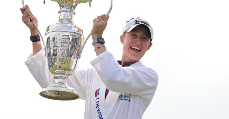 Nelly Korda officially number one in the world again