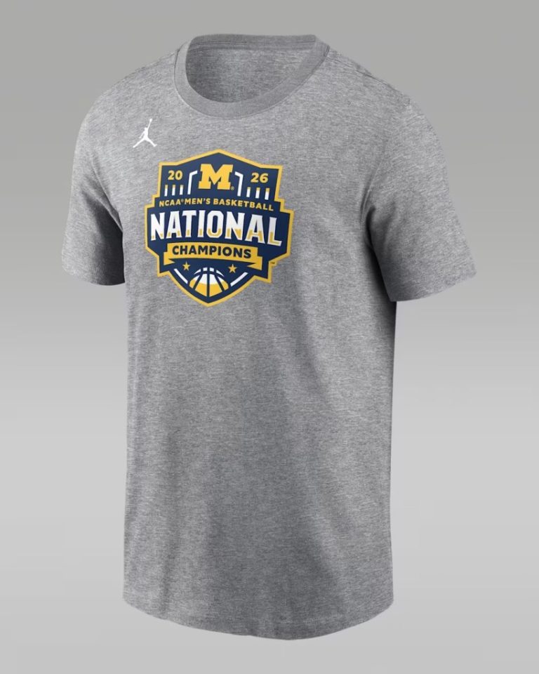 Michigan Merch Selling Out Online As Fans Celebrate Wolverines’ Historic NCAA March Madness Win