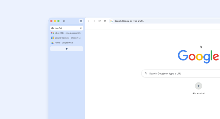 Chrome finally adds support for vertical tabs. 