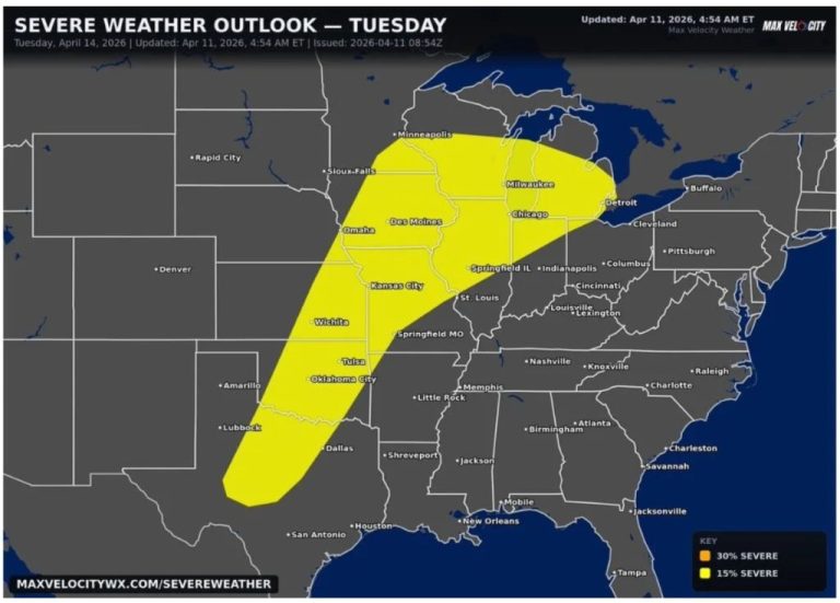 Nebraska Is in the Severe Storm Corridor This Week — Omaha and Lincoln Face Two Separate Threats